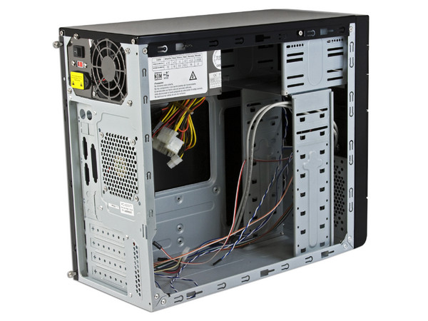 Gabinete Perfect Choice Poit MicroATX con fuente de 500W