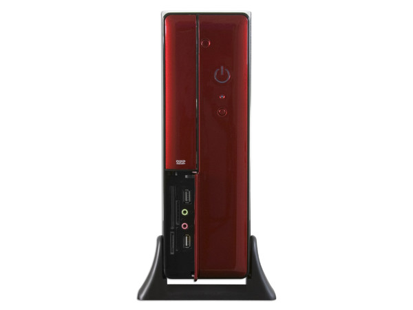 Gabinete Pixxo CS Slim con fuente de 450W, Micro ATX. Color Rojo