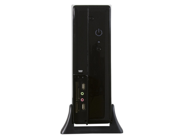 Gabinete Pixxo CS Slim con fuente de 450W, Micro ATX. Color Negro