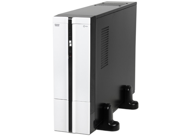 Gabinete Pixxo Slim CM-9F8AROEX con fuente de 450W, Micro ATX. Color Blanco.