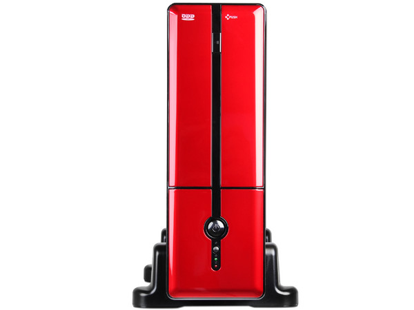  Gabinete Pixxo Slim CM-9G8AROEX con fuente de 450W, Micro ATX. Color Rojo