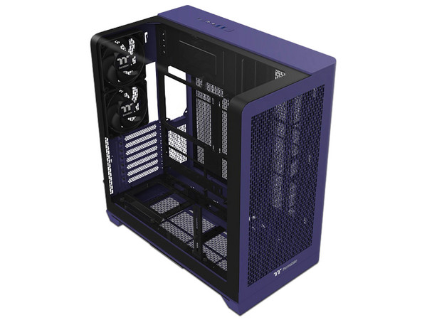 Gabinete Thermaltake View 390 Air, Mid Tower, ATX, Panel de Cristal Templado, (No Incluye Fuente de Poder), Color Morado.