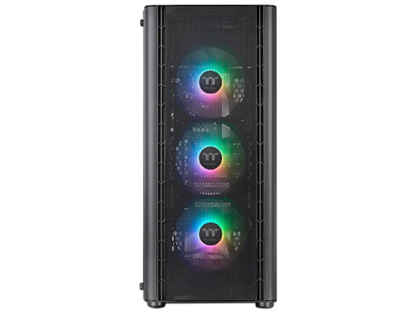 Gabinete Gamer Thermaltake V250 TG ARGB, Mid Tower, ATX, (No incluye fuente de poder). Color Negro.