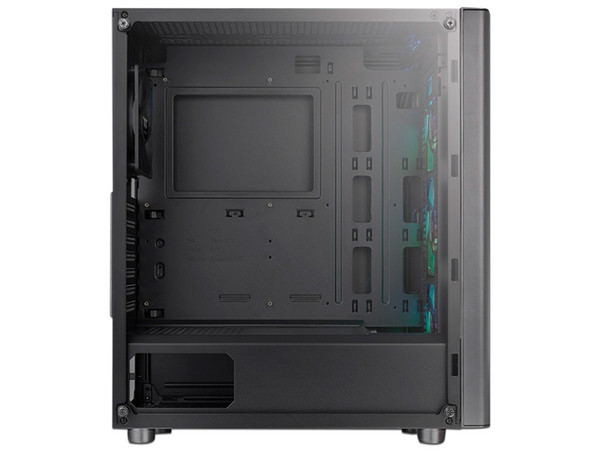 Gabinete Gamer Thermaltake V250 TG ARGB, Mid Tower, ATX, (No incluye fuente de poder). Color Negro.