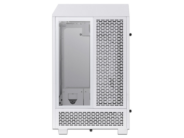 Gabinete Thermaltake The Tower 100 Snow, Mini-ITX, (no incluye Fuente de poder). Color Blanco.