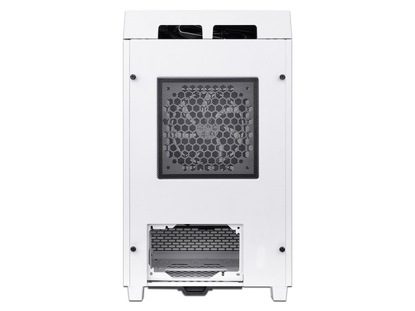 Gabinete Thermaltake The Tower 100 Snow, Mini-ITX, (no incluye Fuente de poder). Color Blanco.