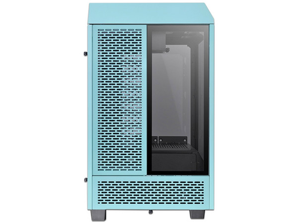 Gabinete THERMALTAKE The Tower 100, Micro Tower, No Incluye Fuente de Poder. Color Turquesa.