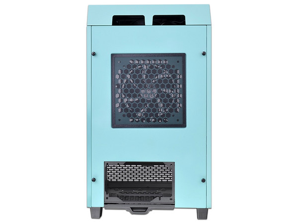 Gabinete THERMALTAKE The Tower 100, Micro Tower, No Incluye Fuente de Poder. Color Turquesa.
