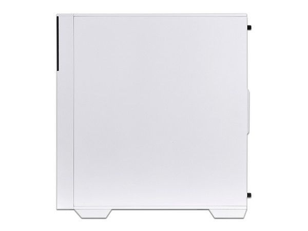 Gabinete Gamer Thermaltake Divider 170 TG Snow ARGB, Micro Tower (sin fuente de poder). Color Blanco.