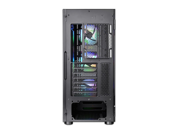 Gabinete Gamer Thermaltake H570 TG ARGB Snow, Mid-Tower, ATX, (No incluye fuente de poder), Color Negro.