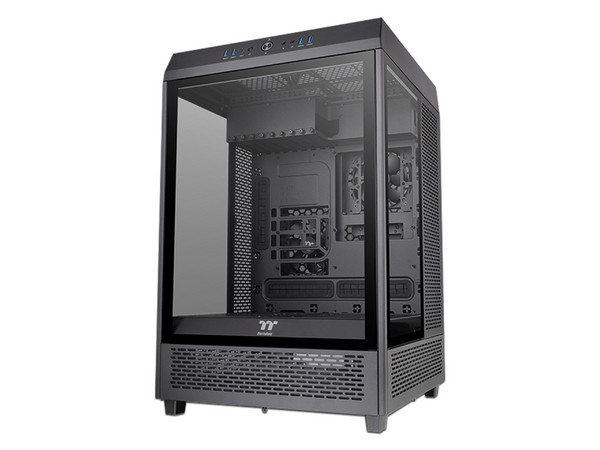 Gabinete Gamer Thermaltake Tower 500 Mid Tower, Color Negro.