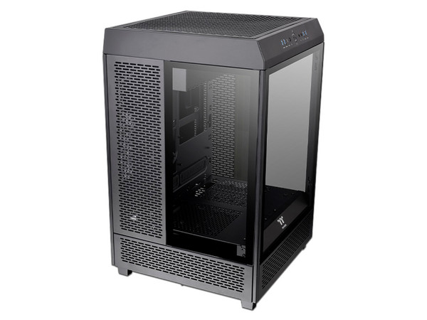 Gabinete Gamer Thermaltake Tower 500 Mid Tower, Color Negro.