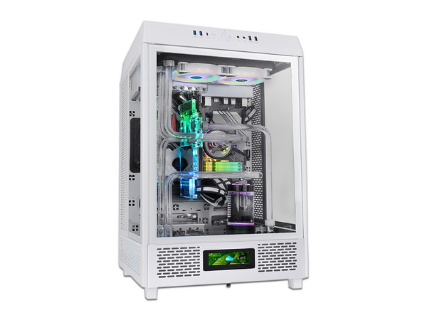 Gabinete Thermaltake Tower 500 Snow Mid Tower, Color Blanco.