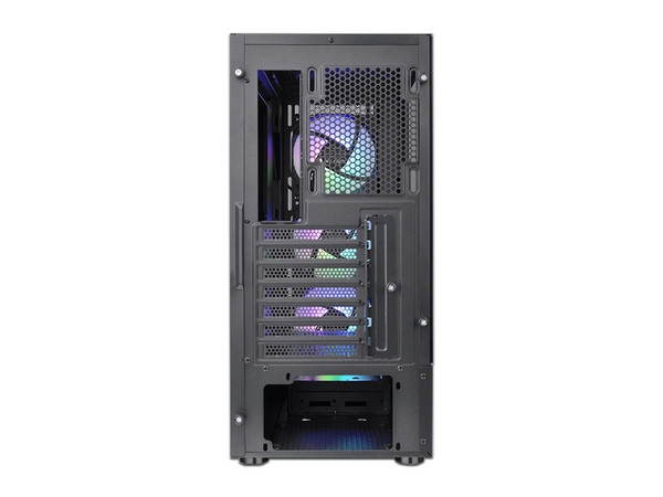Gabinete Gamer Thermaltake S200 TG ARGB, Mid-Tower, ATX, (No incluye fuente de poder). Color Negro.