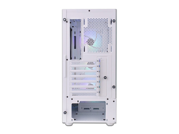 Gabinete Gamer Termaltake S200 TG ARGB Snow, Mid Tower ATX (No incluye fuente de poder). Color Blanco.