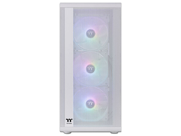 Gabinete Thermaltake S200 Plus TG, ARGB, Midi-Tower, ATX, (No incluye fuente de poder). Color Blanco