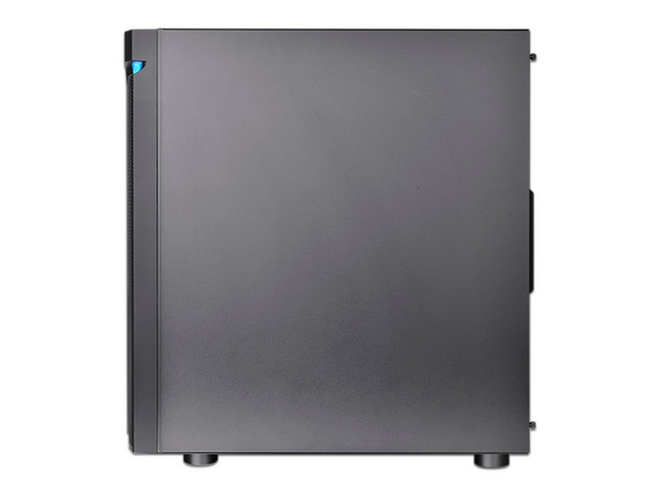 Gabinete Thermaltake H590 TG ARGB, Mid Tower ATX (No incluye fuente de poder). Color Negro.
