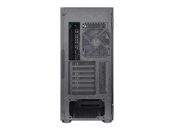 Gabinete Thermaltake H590 TG ARGB, Mid Tower ATX (No incluye fuente de poder). Color Negro.
