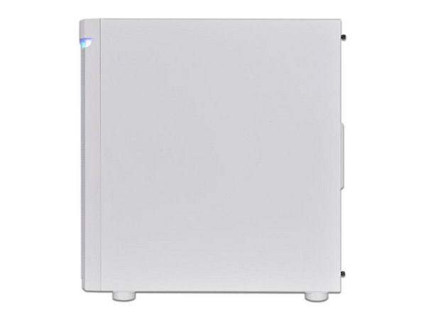 Gabinete Thermaltake H590 TG Snow ARGB, Mid-Tower, ATX, (No Incluye Fuente de Poder), Color Blanco.