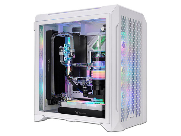 Gabinete Thermaltake CTE C700 Air Snow, Mid-Tower, ATX, (No Incluye Fuente de Poder), Color Blanco.