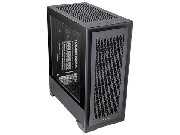 Gabinete Gamer Thermaltake CTE T500 Air, Full-Tower, E-ATX (Sin fuente de poder). Color Negro.