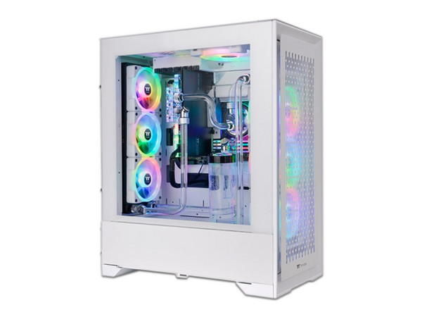 Gabinete Thermaltake CTE T500 Air Snow, Full-Tower, E-ATX (No Incluye fuente de poder), Color Blanco.