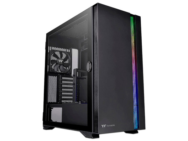 Gabinete Gamer Thermaltake H700 TG, E-ATX (No incluye fuente de poder). Color Negro.