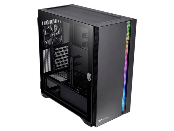 Gabinete Gamer Thermaltake H700 TG, E-ATX (No incluye fuente de poder). Color Negro.