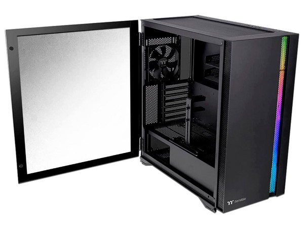 Gabinete Gamer Thermaltake H700 TG, E-ATX (No incluye fuente de poder). Color Negro.
