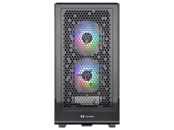 Gabinete Thermaltake Ceres 330 TG, ARGB, Midi Tower, ATX (Sin fuente de poder). Color Negro