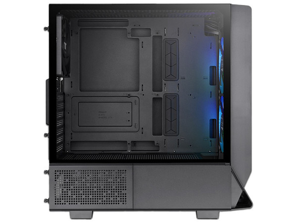 Gabinete Thermaltake Ceres 330 TG, ARGB, Midi Tower, ATX (Sin fuente de poder). Color Negro
