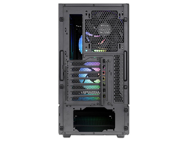 Gabinete Thermaltake Ceres 330 TG, ARGB, Midi Tower, ATX (Sin fuente de poder). Color Negro
