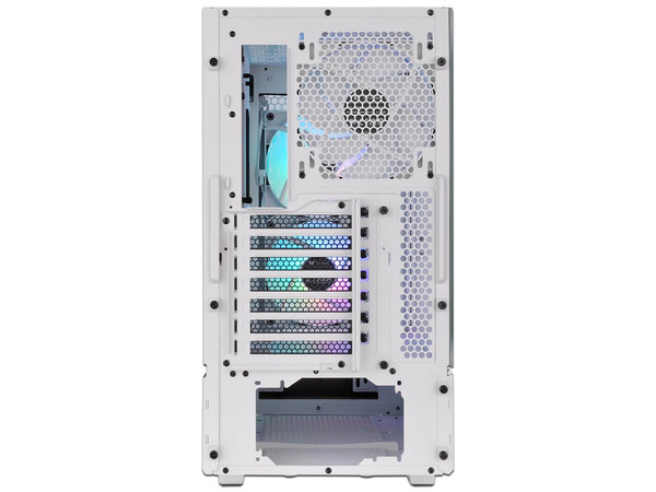 Gabinete Gamer Termaltake Ceres 300 TG ARGB Snow, Mid-Tower, ATX, (No incluye fuente de poder). Color Blanco.