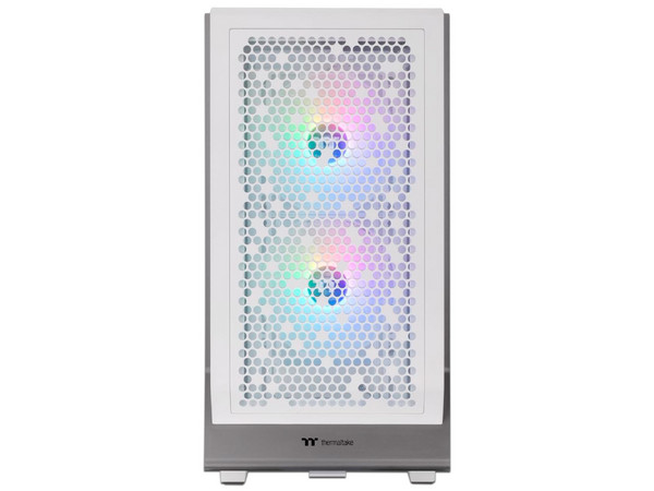 Gabinete Gamer Termaltake Ceres 300 TG ARGB Snow, Mid-Tower, ATX, (No incluye fuente de poder). Color Blanco.