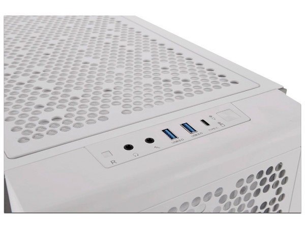 Gabinete Gamer Termaltake Ceres 300 TG ARGB Snow, Mid-Tower, ATX, (No incluye fuente de poder). Color Blanco.