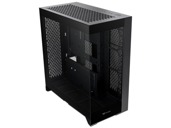 Gabinete Gamer Thermaltake CTE E600 MX Mid-Tower, E-ATX, (No incluye fuente de poder). Color Negro.