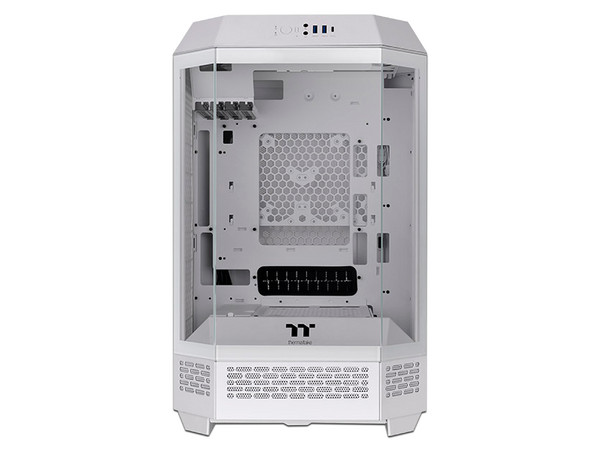 Gabinete Thermaltake The Tower 300 Snow, Micro-ATX, Micro Tower, (No Incluye fuente de Poder), Color Blanco.