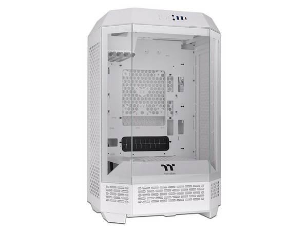 Gabinete Thermaltake The Tower 300 Snow, Micro-ATX, Micro Tower, (No Incluye fuente de Poder), Color Blanco.