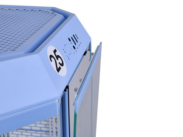 Gabinete Thermaltake The Tower 300, Micro-Tower, Micro-ATX, (No Incluye Fuente de Poder), Color Azul.