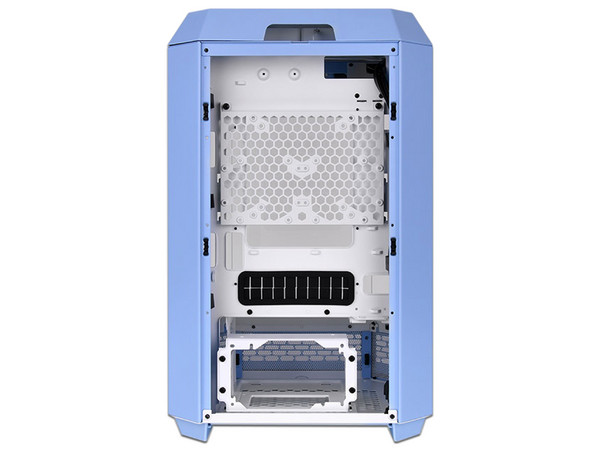 Gabinete Thermaltake The Tower 300, Micro-Tower, Micro-ATX, (No Incluye Fuente de Poder), Color Azul.