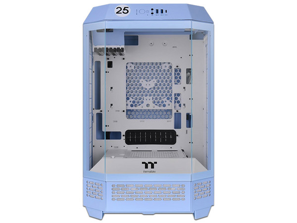 Gabinete Thermaltake The Tower 300, Micro-Tower, Micro-ATX, (No Incluye Fuente de Poder), Color Azul.