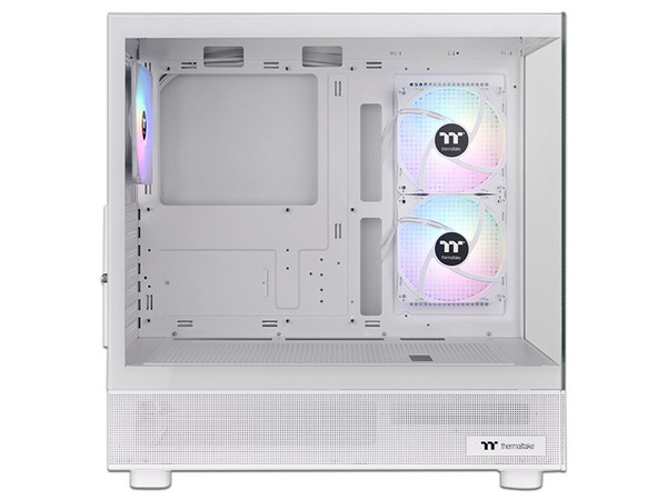 Gabinete Gamer Thermaltake View 270 TG ARGB Plus, Mid-Tower, ATX (Sin fuente de poder). Color Blanco.