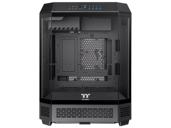 Gabinete Thermaltake The Tower 600, Mid Tower, ATX, Compatible con Kit de Pantalla LCD, No Incluye Fuente de Poder. Color Negro.