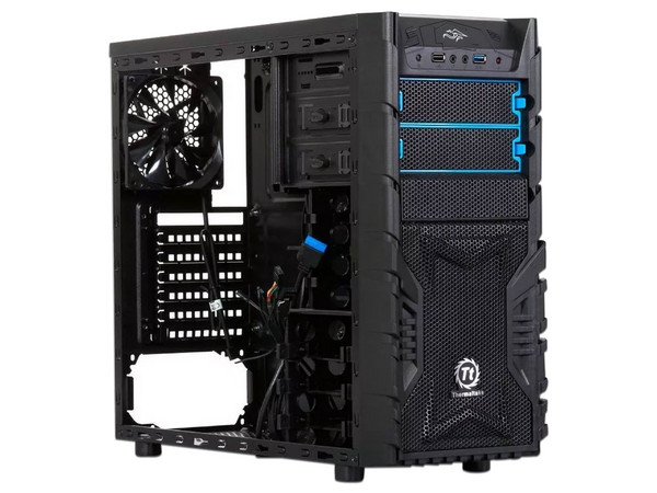 Gabinete Mid Tower Versa H23 , ATX, (no incluye fuente de poder).