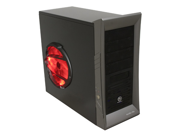 Gabinete Thermaltake Strike MX - VI6001BNS, Ventilador Touchcolor de 23cm, Alta Calidad, ATX (sin fuente de poder) 