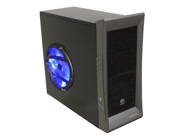 Gabinete Thermaltake Strike MX - VI6001BNS, Ventilador Touchcolor de 23cm, Alta Calidad, ATX (sin fuente de poder) 