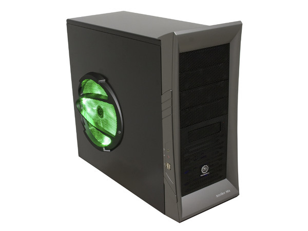 Gabinete Thermaltake Strike MX - VI6001BNS, Ventilador Touchcolor de 23cm, Alta Calidad, ATX (sin fuente de poder) 