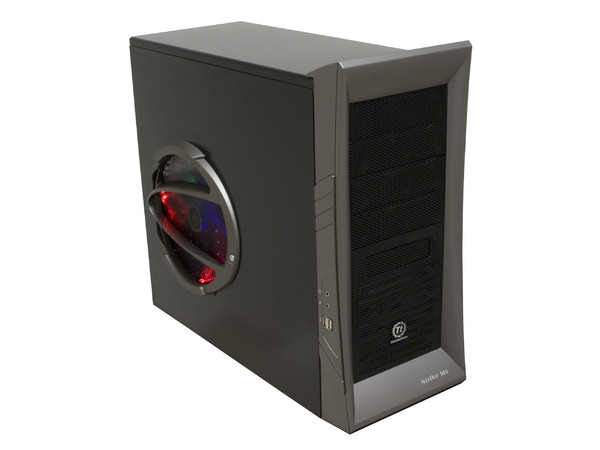 Gabinete Thermaltake Strike MX - VI6001BNS, Ventilador Touchcolor de 23cm, Alta Calidad, ATX (sin fuente de poder) 