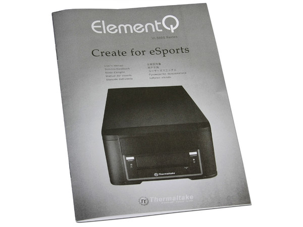 Gabinete Thermaltake Element Q Fuente de 200W, Mini ITX