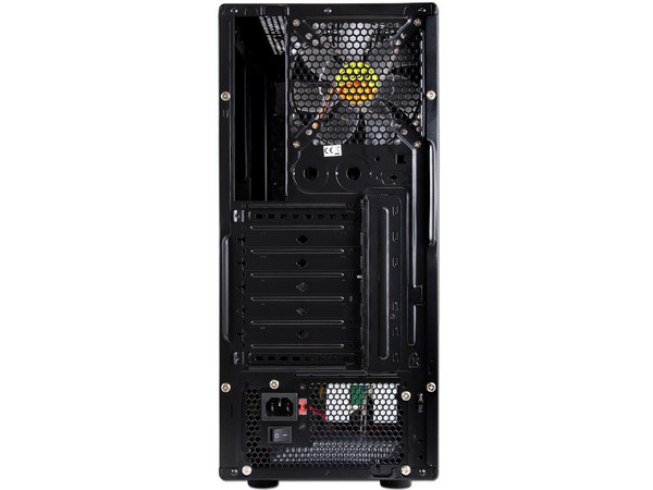 Gabinete Thermaltake V3 Black Editión con fuente de 600W, ATX, Color Negro